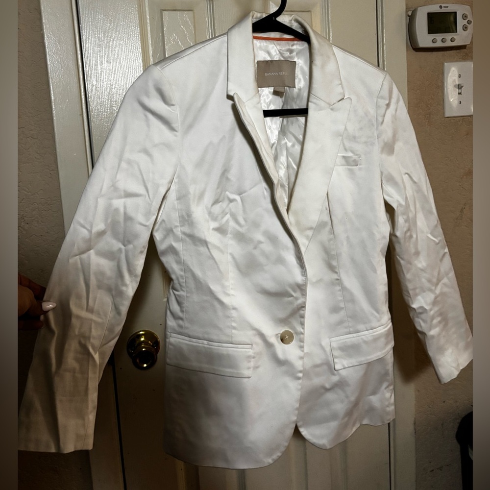 White blazer
